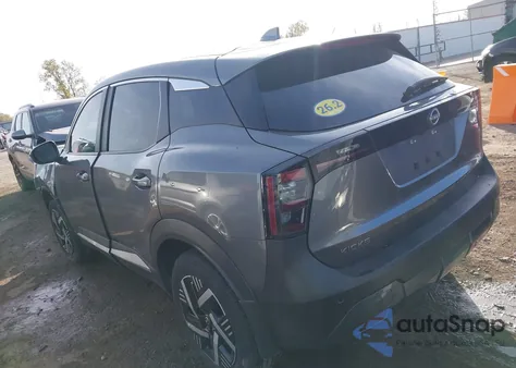 2025 Nissan Kicks Sv Fwd z USA, uszkodzony, nr VIN 3N8AP6CA2SL321376